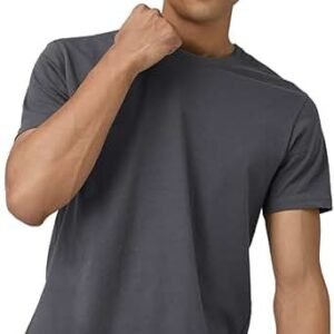 Men's Pace Regular Fit Crew Neck 100% Combed Cotton Half Sleeve