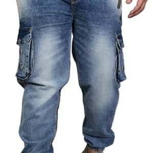 Plus Size Men's Regular Fit Jeans